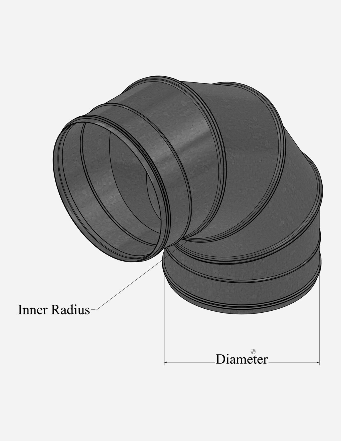 Adjustable Elbow Rubber Seal Quality Duct System Christchurch