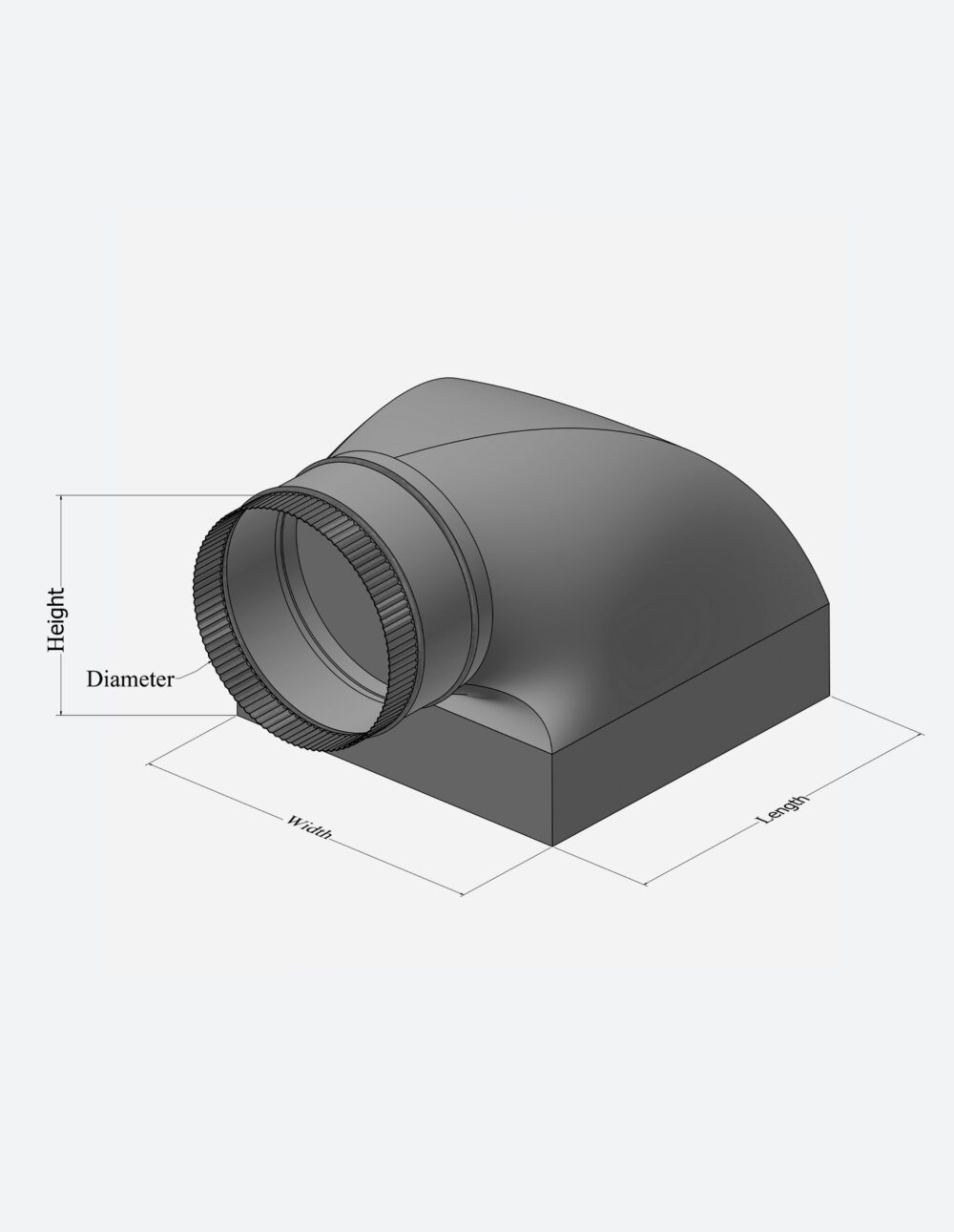 Insulated Cushion Head Adaptor-595